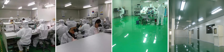 四川莱特索斯光电科技有限公司生产线